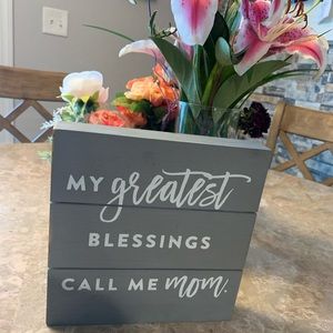 Rustic Mom Wall Art Decal